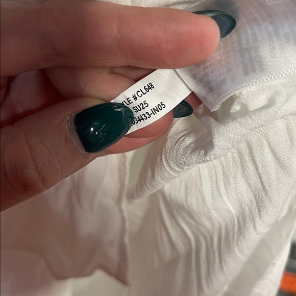 J CREW WOMENS HALTER MIXY MIDI LONG DRESS LINEN WHITE MEDIUM CL648 - Picture 5 of 9